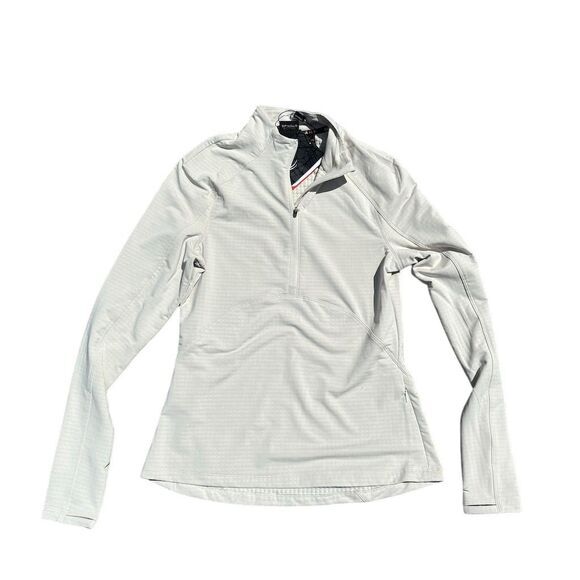 Spyder Women's S 1/4 Zip Pullover Moisture-Wicking Thumbholes Reflective NWT - Picture 1 of 8
